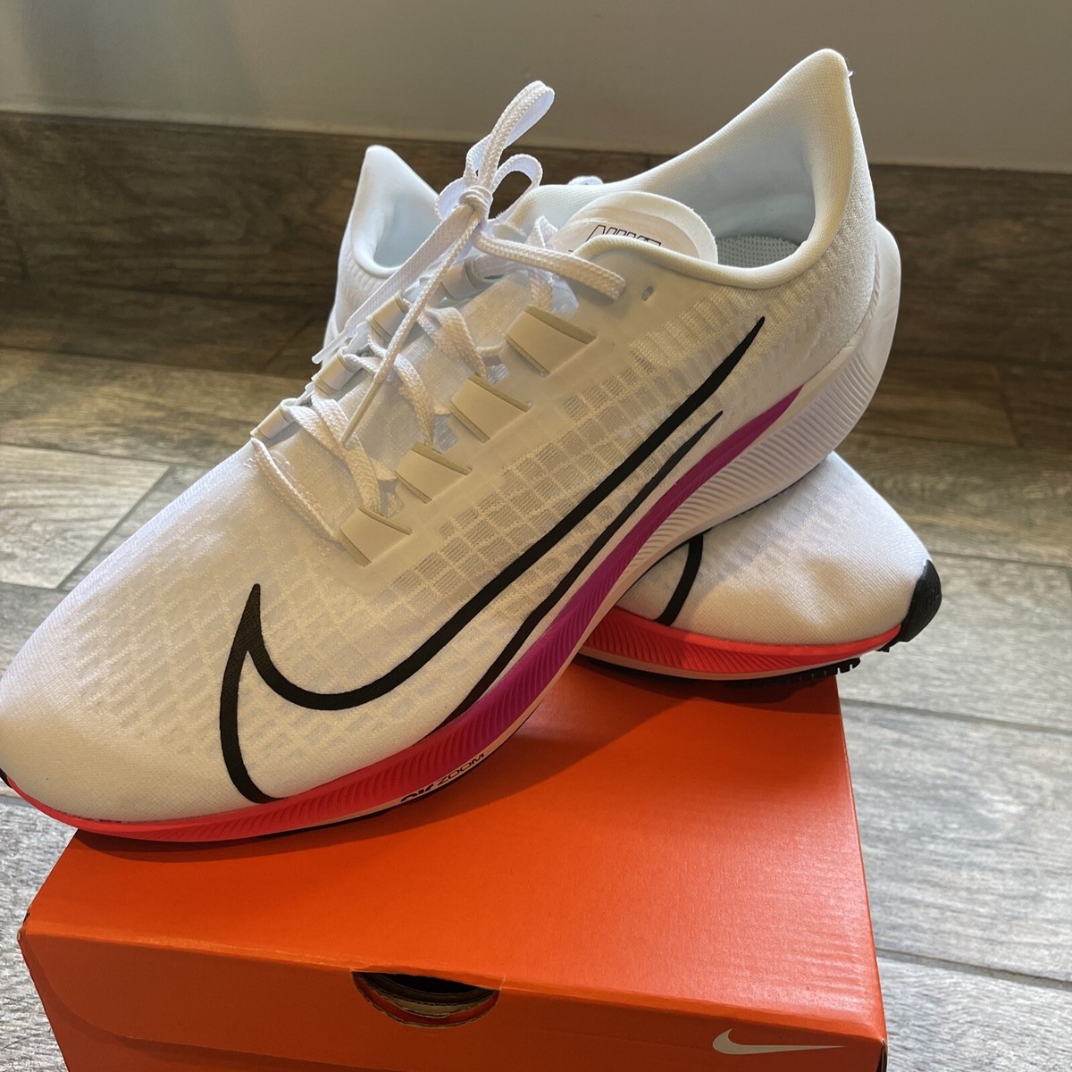 Nike Air Zoom Pegasus 37 'White Multicolor' Men's Size 15
