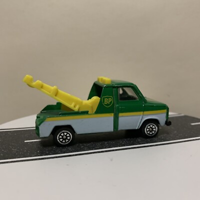 CORGIダンプトラックミニカー Corgi Auto City Green BP Ford Transit Wrecker Tow Truck Green