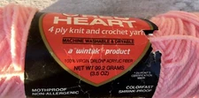 Vintage Coats & Clark “Red Heart” Yarn Pink #737 - 1 Skien