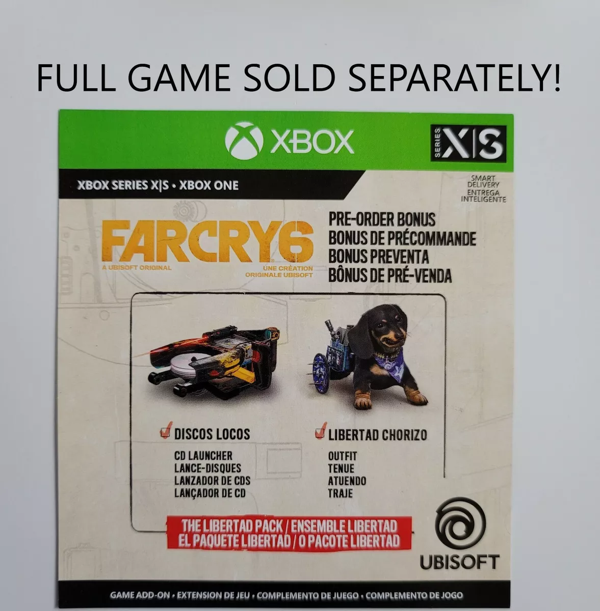 Far Cry 6 Preorder Bonus Xbox One Series X | S