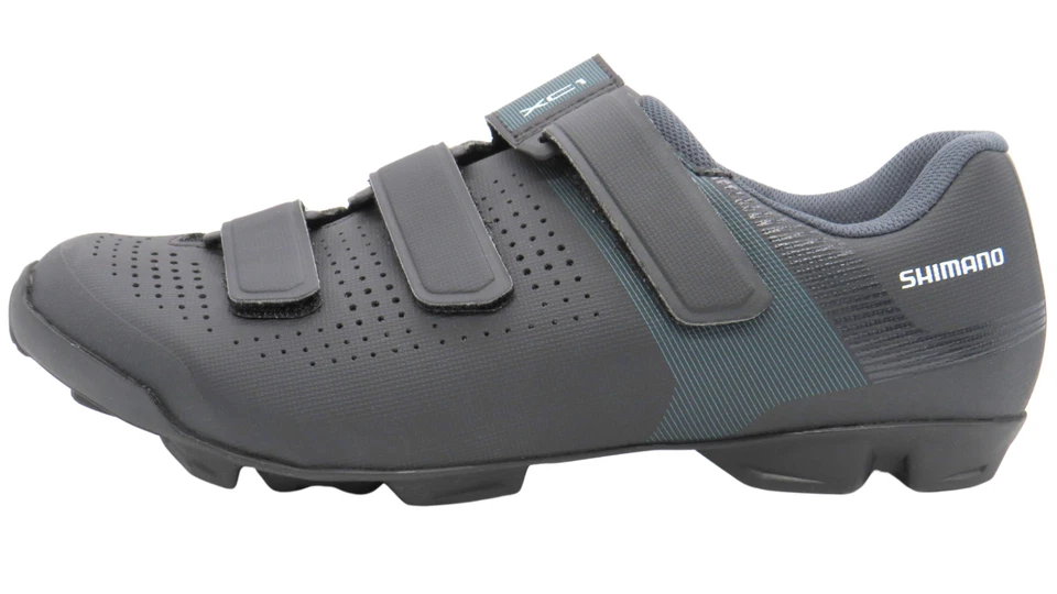 Shimano XC1W Cycling Shoe 36 Dynalast SPD Hook & Loop Black CLEARANCE -H - Image 2 of 4