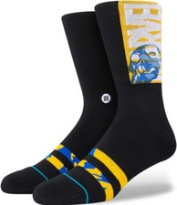 Stance x MARVEL Youth Crew Height Socks Iron Man Mark 3 Kids Medium