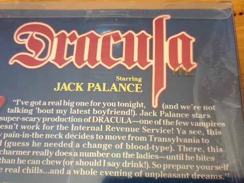 Dracula Elvira Thriller Video 1985 Betamax NOT VHS SEALED W/WATERMARK - Picture 4 of 9