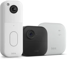 Blink Outdoor 4 Wireless Smart Security System with Doorbell and Sync Module XR