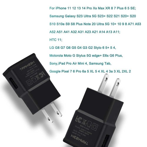 Wall Car Phone Charger USB-C Cable For Samsung Galaxy A54 A34 A14 A13 A12 5G A11 - Picture 11 of 41