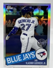 2020 Topps Chrome 1985 Throwback #85TC-6 Vladimir Guerrero Jr. Toronto Blue Jays
