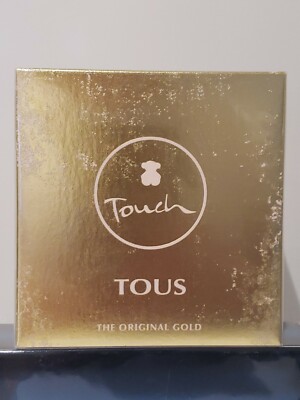 TOUS  Touch by Tous EDT Spray 3.4 oz The Originak Gold for Women NEW SEALED BOX 