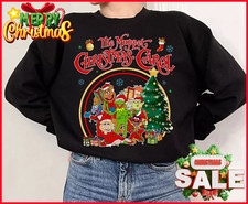 Retro The Muppet Christmas Sweatshirt Carol Kermit Frog Piggy