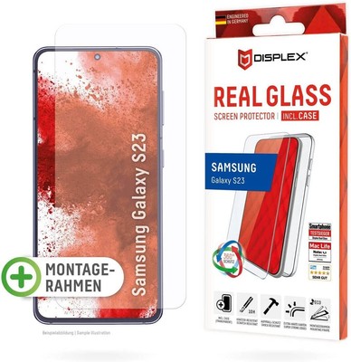 DISPLEX Real Glass + Case Samsung Galaxy S23 ''wie neu''