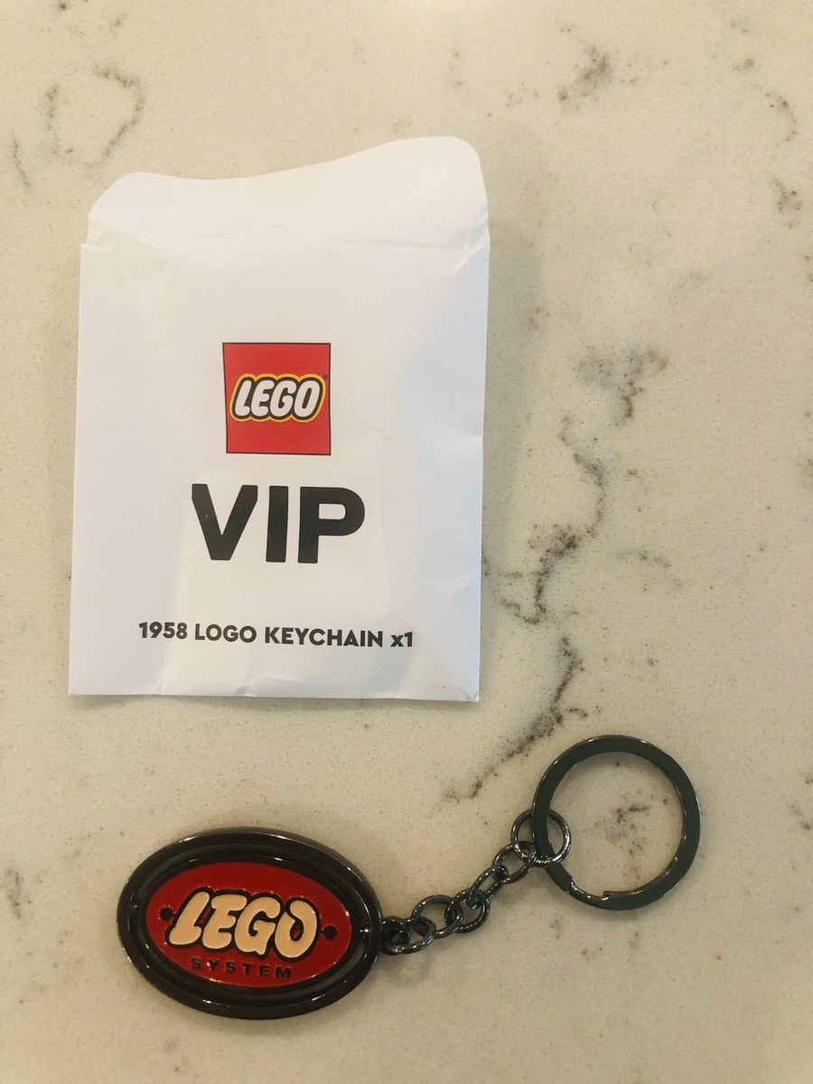 LEGO 1958 Retro Spinning Keychain Vintage LOGO BRAND NEW (5007092