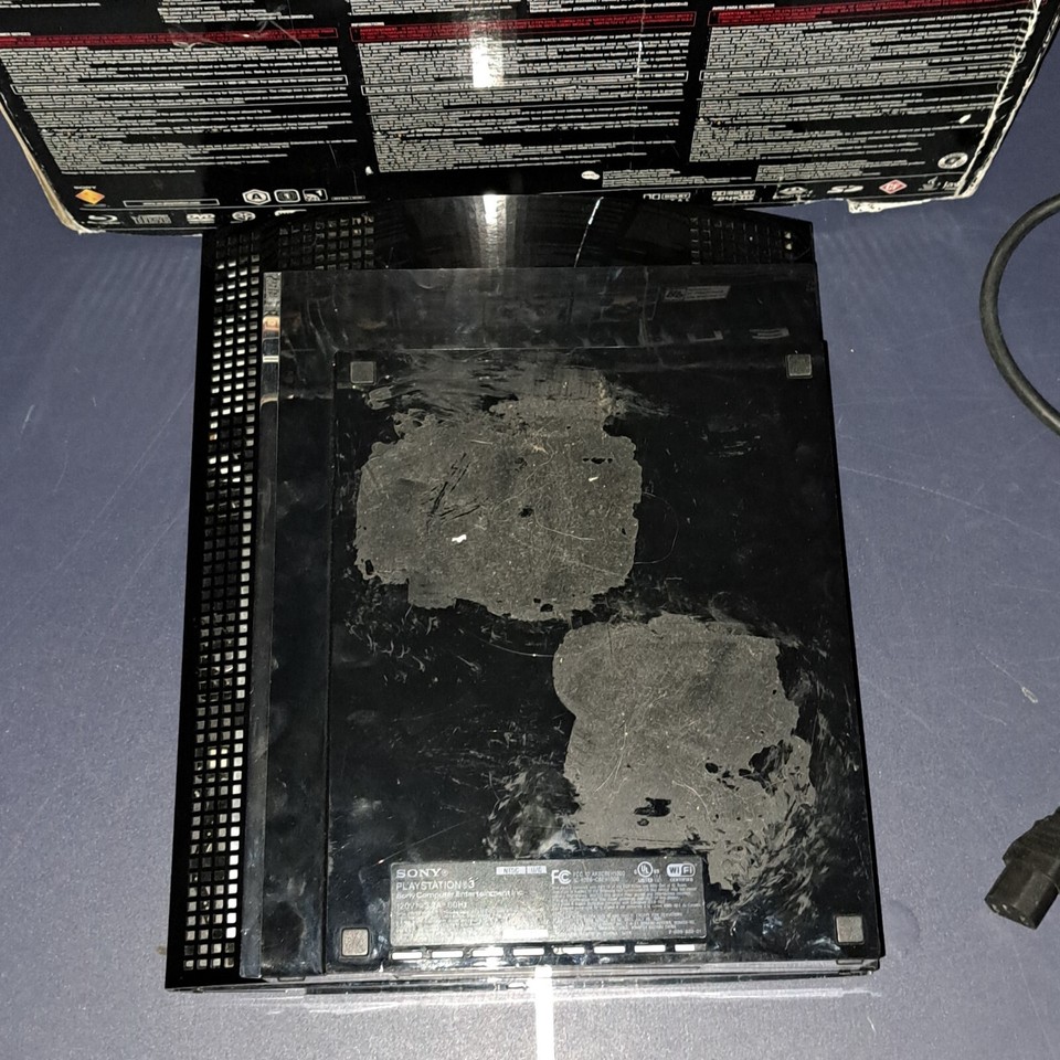 Sony PlayStation 3 PS3 fat CECHA01 60GB Console w/ Original Box YLOD