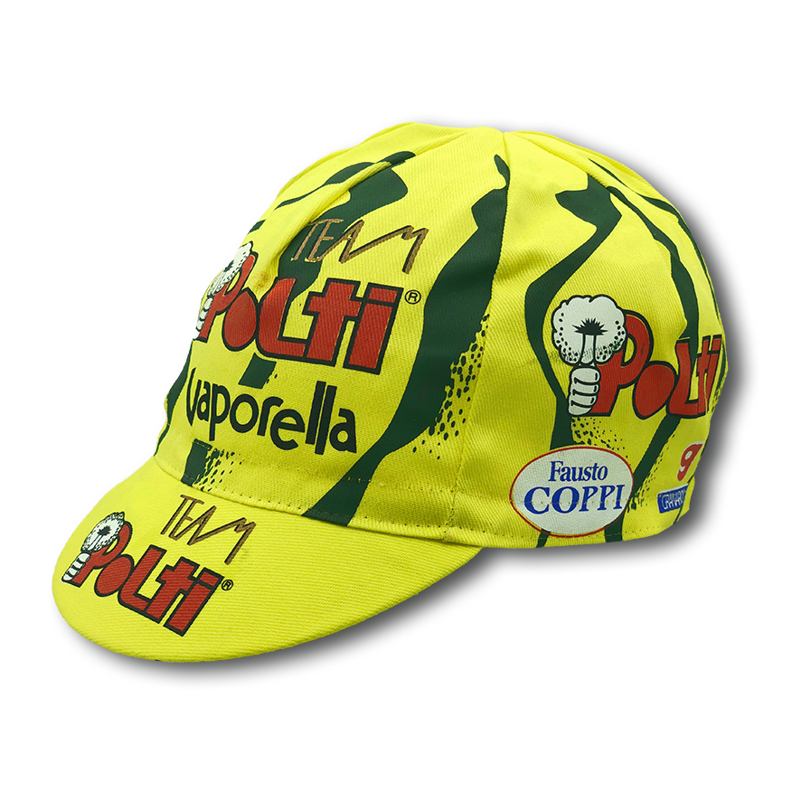 Veste Cycliste Vintage Santini - Polti McDonald's Colpack, Taille M, Manches Longues, Multicolore