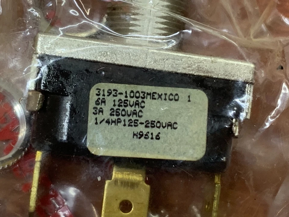 Interruptor de palanca de retorno izquierda y derecha 2 piezas McGill 3193-0003 encendido-apagado-encendido Foto 3 de 4