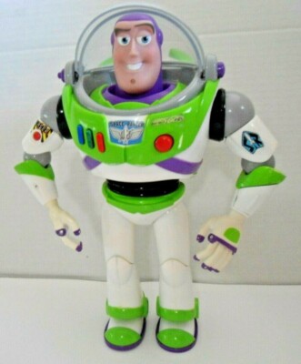 Thinkway Disney Toy Story Buzz Lightyear 12'' Talking Action Figure ''Works''