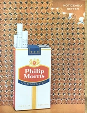 Philip Morris Commander Cigarettes Vintage Print Ad 1961 #1589