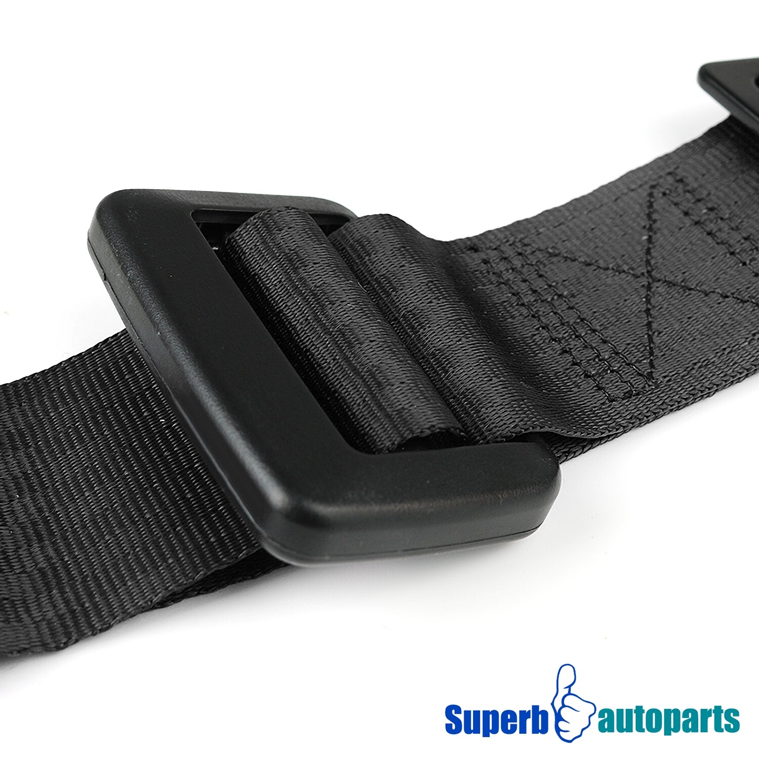 Pair Black Racing Seat Belts 4 Point 4PT Safety Harness eBay