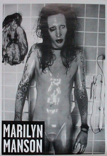 MARILYN MANSON POSTER Sick Shower RARE NEW HOT 24x36 - PRINT IMAGE