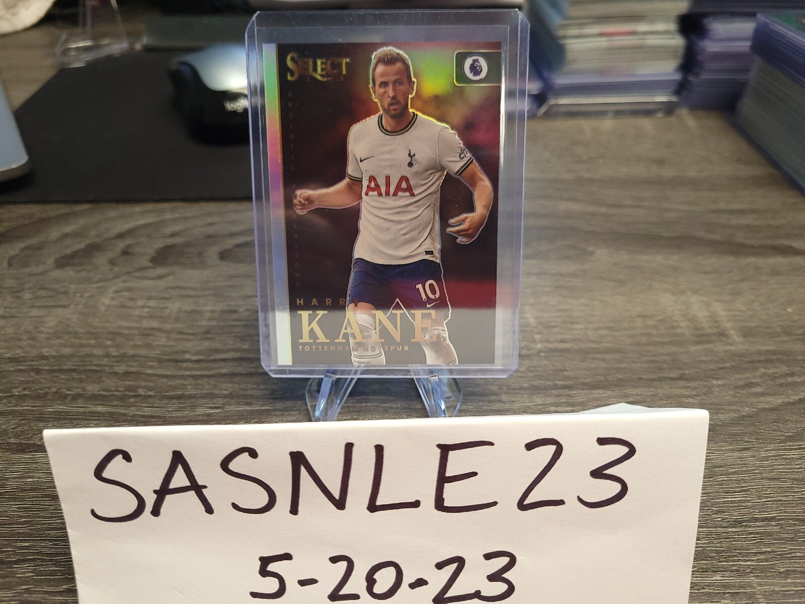 2022 Panini Select English Premier League Harry Kane Artistic Impressions