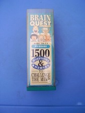 BRAIN QUEST 1500 Questions EDUCATIONAL GAME Cards 5TH GRADE - Workman 1990's