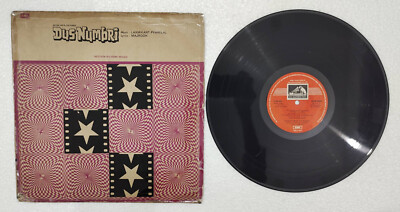 Dus Numbri Bollywood Movie, HMV OST Vinyl 33 RPM 1/3 Lp Record LP-542