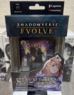 SHADOWVERSE EVOLVE TCG MACULATE ABLUTION STARTER Starter Deck ST6 ENG