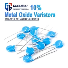 Direct Insertion MOV 10D 271K 361K 431K 471K 511K 561K Metal Oxide Varistors