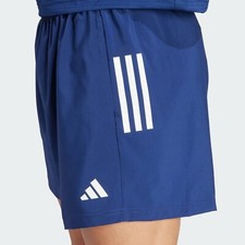 New Adidas Own The Run Shorts Running Gym Workout Reflective Navy Dark Blue SZS