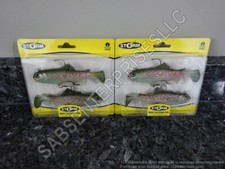 4 Storm WildEye Live Stocker Trout 5"/13cm Lure Lures (2 packs of 2) NEW
