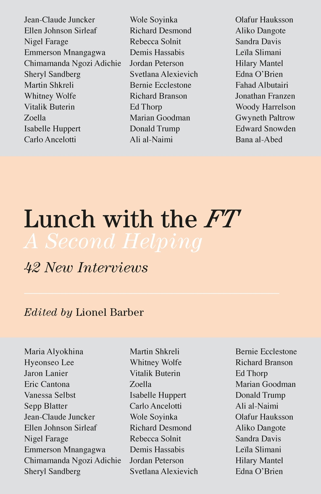 Thumbnail - Lionel Barber | Lunch With The Ft | Buch | Englisch (2019) | A Second