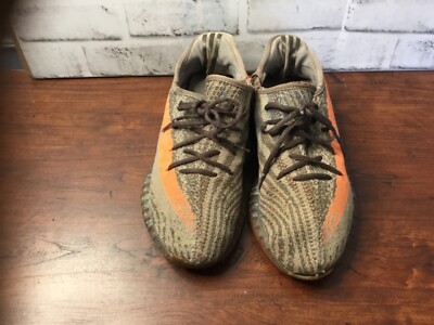 Adidas Yeezy Boost Sply-350 Low Cut Men's Size 8 Gray Orange