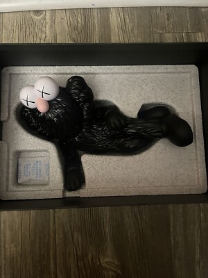 KAWS Time Off Black Vinyl Figure 2023 Brand New Order Confirmed | eBay