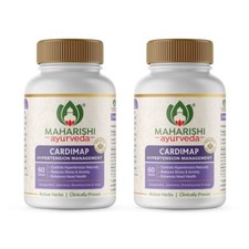 2 x Maharishi Ayurveda Cardimap- 60 Cap x 2  120 Caps.