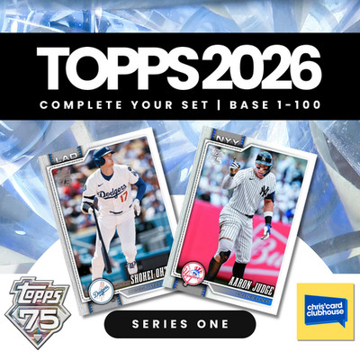 2026 Topps Series 1 Baseball | Base Set #1 100 | Complete Your Set