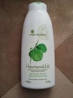 New Yves Rocher Hamamelis Organic Super Soft Shower Gel Soap Body Wash Sens Skin