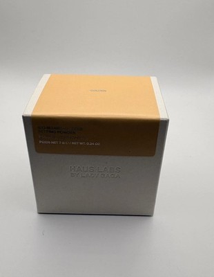 HAUS LABS By Lady Gaga Bio-Blurring Loose Setting Powder Golden 0.24oz Sealed!!