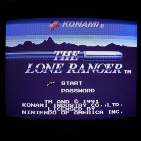 The Lone Ranger NES Nintendo Game - Authentic/Cleaned/Tested - Konami