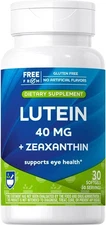 2X Rite Aid Lutein + Zeaxanthin Softgels -40mg, 30ct ~NEW & SEALED