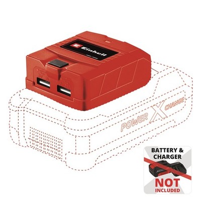 Einhell Akku-Adapter TC-CP 18 Li USB-Solo Power X-Change 2x USB 2,1A B-Ware