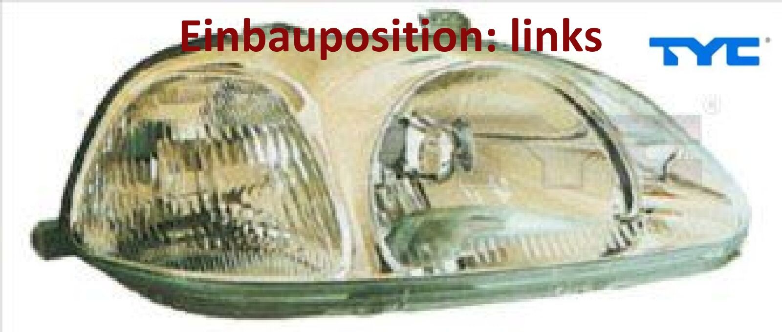 Front Scheinwerfer Vorne Links für Honda Civic Hatchback 95-01 33151S04Q01 - Bild 3