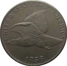 1856 Flying Eagle Cent Very Good VG Coin As shown in the figure