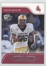 2007 Press Pass All Americans Zach Miller #81 0b3