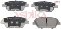 Ashika 50-0K-K28 Bremsbelagsatz FüR Scheibenbremse Bremsbelagsatz
