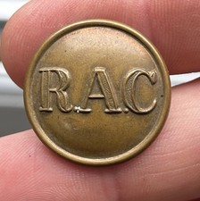 Antique RAC Uniform Button - 26mm