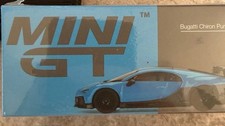 MINI GT 1/64 Bugatti Chiron Pur Sport Blue