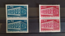 France Année 1969  Paire 1598 1599 neuf luxe ** Europa