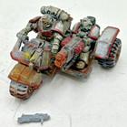 Warhammer 40K Attack Bike White Scars Space Marines Army Lot Painted Some Metal — photo 1