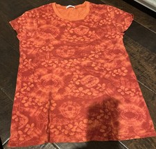 Allen Allen Y2K 100% Cotton Tie-Dye T-shirt Women’s Size Large.