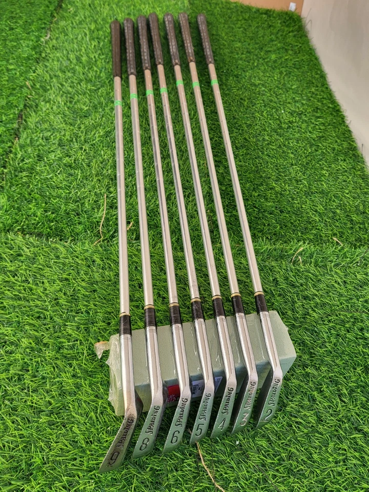 Spalding Bob Goalby Power Weighted Irons 2-6, 8-9 Aluminum Shaft Medium Flex - Image 4 of 4