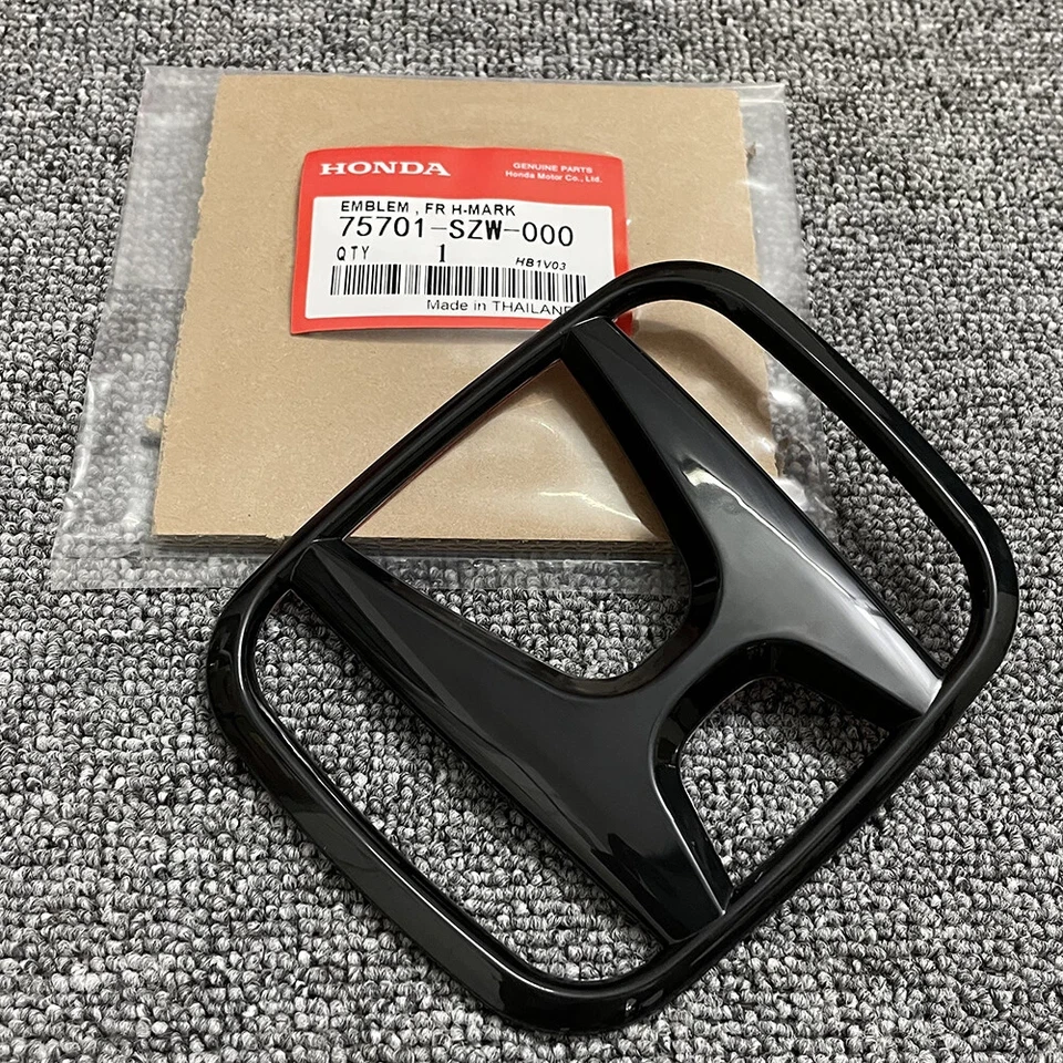 For 2018-2022 Honda Accord Sport Sedan Genuine OEM Gloss Black Logo Emblem NEW - Image 2 of 4