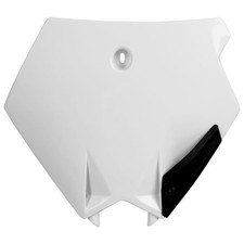 Numéro de départ (plastron), couleur blanche assortie pour KTM SX, XC 85/105